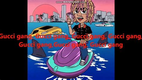 Traduction Gucci Gang par Lil Pump 